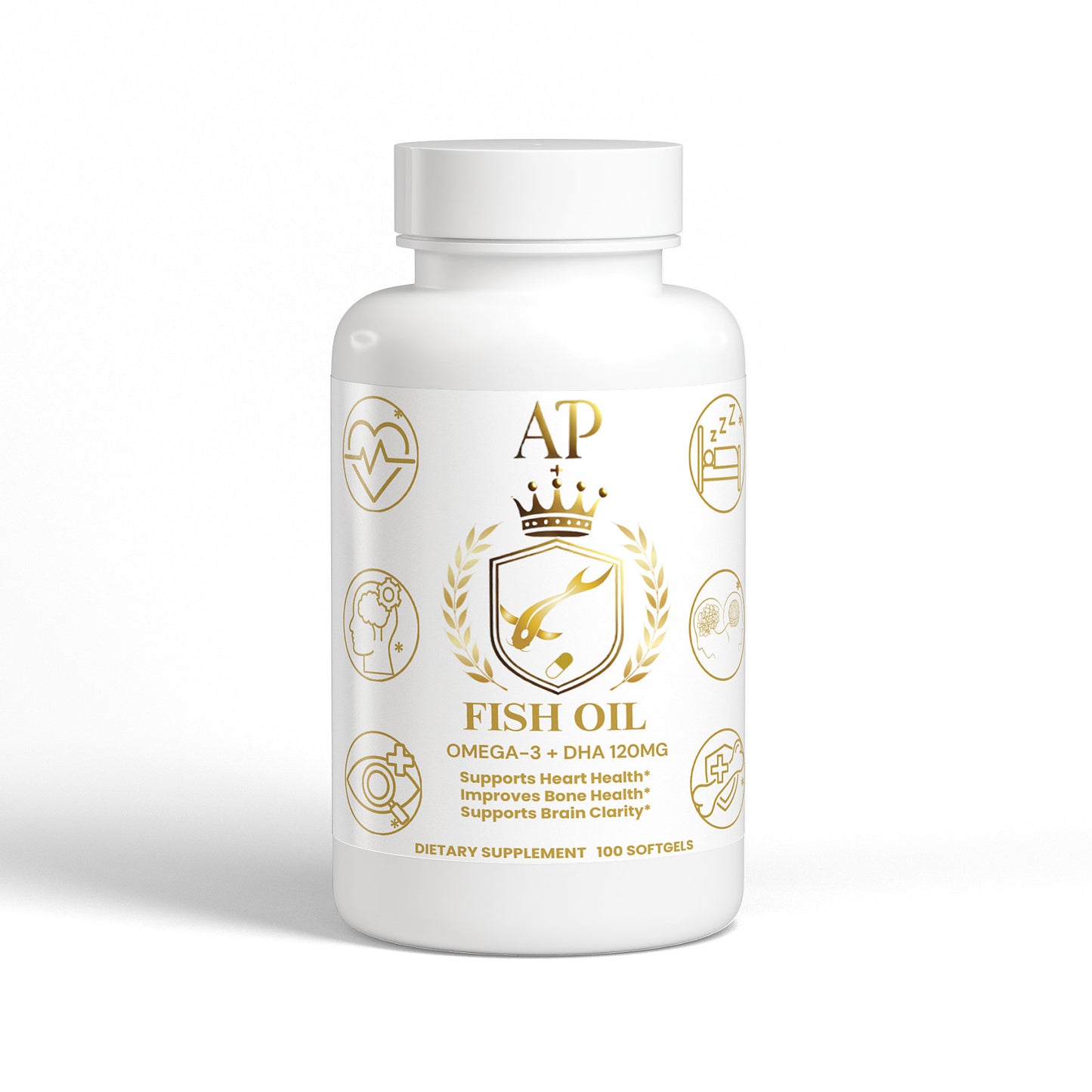 Omega-3 Fish Oil EPA 180mg + DHA 120mg